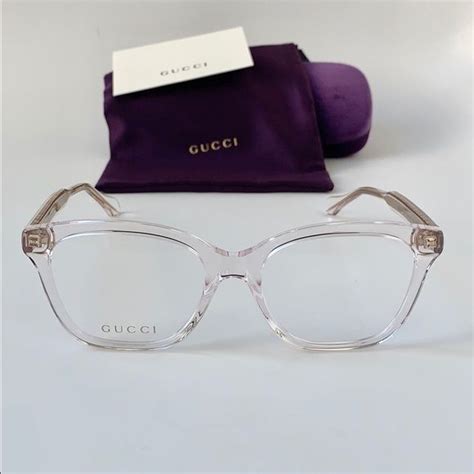 gucci womens pale pink half frames|gucci prescription frames for women.